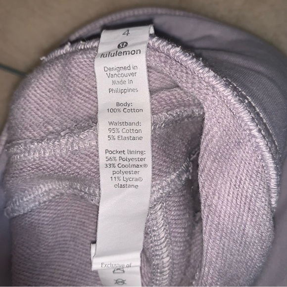 Lululemon Warm Down Jogger II *28" Heathered Core Medium Grey 4 - Picture 9 of 11